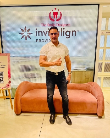 our happiest client -Invisalign cases