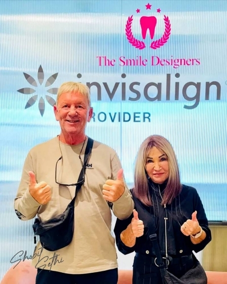 Invisible Braces International Patient -Best Dentist in Chandigarh