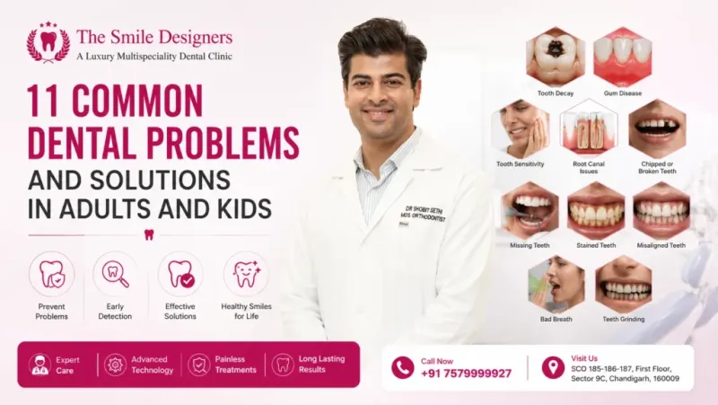 11 Common Dental Problems and Solutions in Adults and Kids
